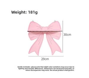 Wholesale Custom Bow Wooden Wall <b>Shelf</b>, Branded Coquette Decorations, Ideal Promotional Gift for Teen Brands & Home Decor Shops - Product Image 4