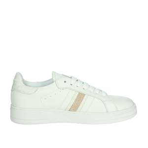 Sneakers Janet & Janet Donna J-092 Bianco Rosa Canvas, chaussures tendance - Product Image 4