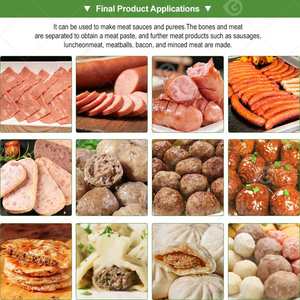 Séparateur mécanique de viande et d'os d'aile de poulet de boeuf désossé désosser la machine séparée de désossage à vendre - Product Image 6