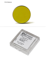 Miroir pour machine de découpe laser CO2, diamètre 18 mm, 20 mm, 25 mm, 30 mm, fourni directement par l'usine
