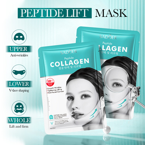 Labels privés SADOER Peptide Collagène 3D Lifting Raffermissant <span class=keywords><strong>Masque</strong></span> Facial Visage Soins de la Peau Produits de Beauté Feuille Anti-rides <span class=keywords><strong>Masque</strong></span> Facial - Product Image 2