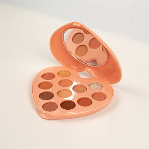 a prueba de manchas brillante en forma de corazón de sombra de ojos mate suave brillo <span class=keywords><strong>paleta</strong></span> de larga duración de maquillaje - Product Image 5