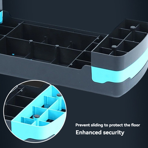 Аэробная степ-платформа 68 см с нескользящей поверхностью, регулируемая по высоте, легкая и прочная степ-платформа для фитнеса - Product Image 3