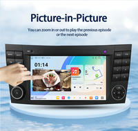 Autoradio Android 7 pouces pour Mercedes Benz Classe E W211 (2002-2008) - GPS, écran tactile, WiFi intégré, audio haute résolution