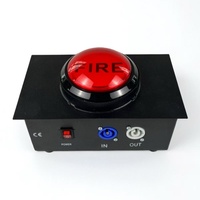 Équipement d'ambiance de scène pour révélation du sexe Red Fire Control, interrupteur à bouton-poussoir étanche, télécommande, confettis colorés TNT