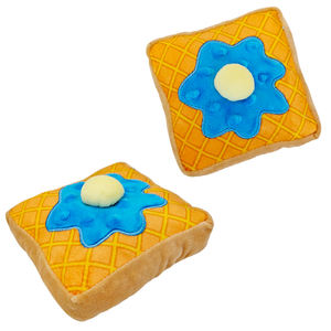 Juguetes chirriantes para perros, juguetes para masticar para perros con masticación agresiva, juguete para perros con forma de comida - Product Image 6