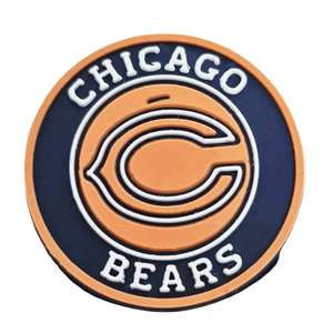 Manik-manik Logo Klub Tim Olahraga NFL XINGYI Grosir untuk Hiasan Pena New Orleans Silikon Bulat - Product Image 2