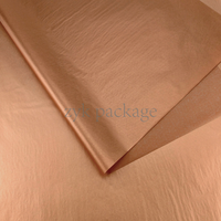 Papier d'emballage doux pour l'artisanat de cadeaux Papier d'emballage pour vêtements de couleur unie non couché
