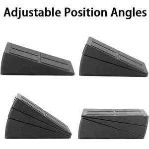 CZFIT Bloque de Plástico Plegable y Ligero para Sentadillas con Diseño Inclinado Antideslizante para Estiramiento de Pantorrillas en Casa y Ejercicios con Tabla de Step - Product Image 4