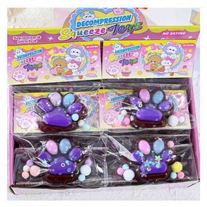 Juguete Sensorial Antiestrés de Goma Ultrasuave con Diseño de Pata de Gato, Tamaño Jumbo, Kawaii, Bola de Goma Ultrasuave TPR, Nuevo Diseño 2025 - Product Image 2