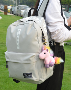 Chaveiro de Pelúcia Unicórnio Kawaii em Cores de Doces, Boneco Fofo para Bolsa Feminina, Carro Masculino, Chaveiro de Cavalo de Pelúcia, Pingente para Bolsa e Bagagem - Product Image 6