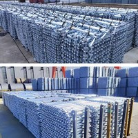 Échafaudage en acier Q235 de type Xinxing Buckle Spigot pour l'installation de chemins de câbles en ingénierie de construction