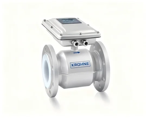 เครื่องวัดการไหลแบบแม่เหล็กติดผนังแบบแยกส่วน KROHNE OPTIFLUX 2100W ของเยอรมนี รุ่น IFC100 สำหรับน้ำและน้ำเสีย - Product Image 4
