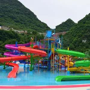 Water Park Factory Large Waterpark Equipment Canal Hotels Equipment+wild Water Parks