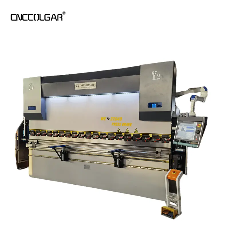 CNCColgar WE67K- 220T/4000 8+1 ציר Z CNC מכונת לחץ הידראולית מחיר מכונת בלם