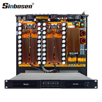 Amplificateurs audio haute qualité K4-1700 1U 4 ohms 4 canaux pour enceintes domestiques
