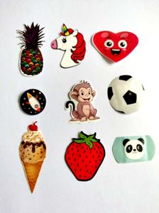 Perban kartun desain PE Breathable berbentuk kustom plester luka perekat medis pita berbentuk aman-Aids - Product Image 5