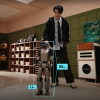 Robot humanoïde compact pour le développement de l'IA, l'éducation, les performances et la recherche