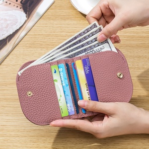 <b>Purse</b> Card Holder Smart Wallet Women Folded Designer Wallet Fashion Genuine Coin <b>Purse</b> Forever Young Women Wallet - Product Image 2