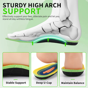 S-King Sport Chaussure Insert Pu Mousse Fasciite Plantaire Forte Arch Support <span class=keywords><strong>Semelles</strong></span> Orthopédique Semelle Orthopédique pour <span class=keywords><strong>Chaussures</strong></span> - Product Image 5