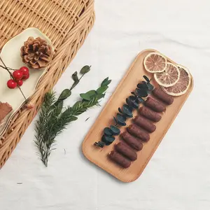 Friandises pour chiens à l'exportation directe d'usine Petites saucisses séchées de boeuf en cristal tendre Friandises naturelles pour animaux de compagnie Collations saines pour chiens Emballage personnalisé