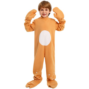 Disfraz de Reno Navideño para Niños, Traje Transpirable para Actuaciones Navideñas, Diseño de Copo de Nieve, Talla Infantil 4547 - Product Image 3