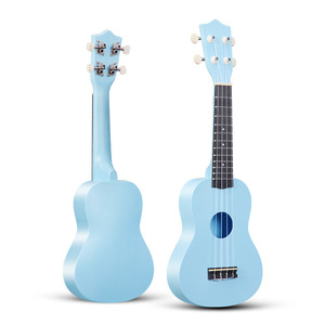 Ukulele miniature ABS de 21 pouces, 4 cordes, petite guitare jouet, ukulele portable pour débutants, instrument de musique en gros pour enfants - Product Image 5