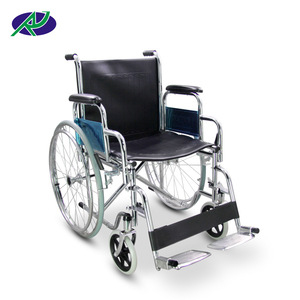 Fauteuil roulant manuel léger et pliable RJ-W804 avec frein en U pour la réadaptation des personnes âgées - Product Image 1