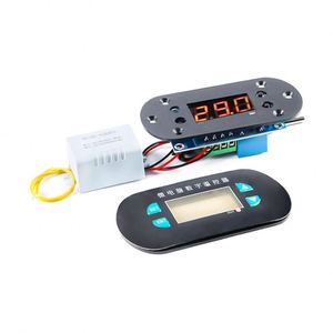 Contrôleur de température à lumière rouge 12V 24V 220V, contrôleur de température numérique, interrupteur de contrôle de température - Product Image 1