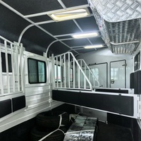 Remorque de transport de chevaux Eurostar 2 sur mesure, à chargement oblique, avec logement, 1800 kg
