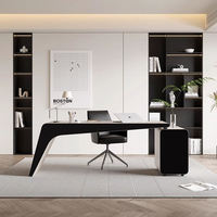 Bureau de bureau moderne pour dames Table de PDG Sûre et stable Vente directe d'usine Bureau du directeur de la table du patron