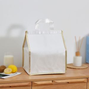 Bolsa Térmica para Alimentos con Logotipo Personalizado, Aislamiento de Papel de Aluminio Dorado, para Entrega de Comida, Gran Capacidad, Frío/Calor - Product Image 6