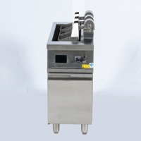 Pemasak Mie Listrik RKMF-RCFZ370 Stainless Steel 20.6L Tiga Kepala Pemasak Mie