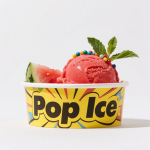 Custom Printed <b>Disposable</b> Paper Ice Cream <b>Cup</b> with Dome Lid Flat Lid Wholesale Food Safe Paper Frozen Yogurt <b>Cup</b> - Product Image 1