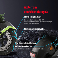 Zuboo Sport Mountain moto électrique Cruiser longue portée de haute qualité moto électrique de route puissante