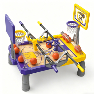 Gioco <span class=keywords><strong>di</strong></span> <span class=keywords><strong>Basket</strong></span> da Tavolo Portatile, Mini Giocattolo Interattivo per Interni, Gioco Antistress - Product Image 2
