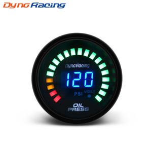 12V Universal Racing LED Scale + Digital Display 52mm <b>Car</b> Hydraulic Pressure Gauge with <b>Sensor</b> Universal <b>for</b> Instrument Panel - Product Image 3