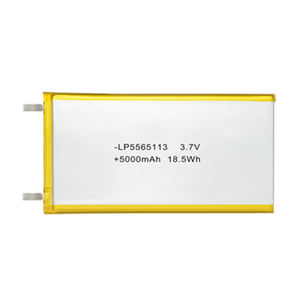 Lipo 배터리 좋은 품질 GEB5565113 3.7V 5000mah 18.5wh 리튬 이온 폴리머 충전식 배터리 스마트 핸드폰 - Product Image 1