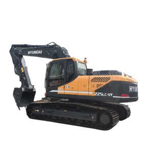 Excavadora Hyundai de 20 toneladas 220LC-9S resistente con rendimiento perfecto, bomba de motor Yanmar usada y reacondicionada de segunda mano - Product Image 1