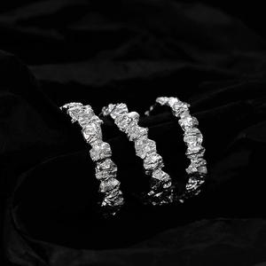 <span class=keywords><strong>Gioielli</strong></span> Hip Hop, Bracciale in Argento 925 Placcato PVD con Zirconi e <span class=keywords><strong>Garanzia</strong></span> a Vita per Uomo - Product Image 5