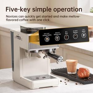 Macchina per <span class=keywords><strong>Caffè</strong></span> Espresso Semi-Automatica di Alta Qualità, 1200W, 20 Bar, in Acciaio Inox - Product Image 2