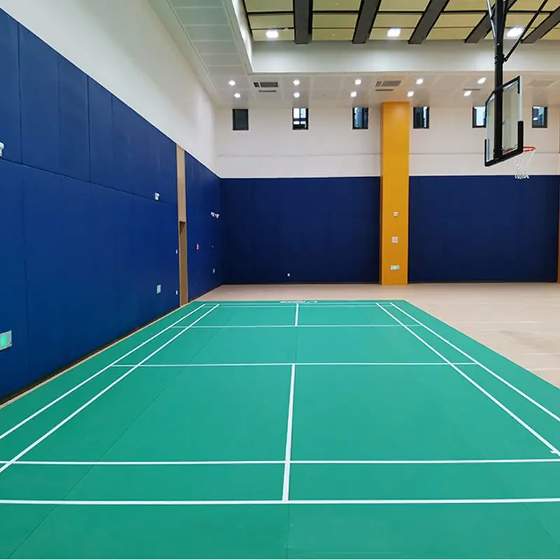 Badminton floor Wholesale price indoor BWF approved pvc sport floor