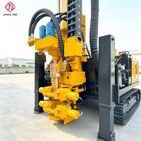 Foreuse de puits d'eau portable JHR-800, entièrement hydraulique, à circulation inversée, alimentée au diesel, pour forage jusqu'à 800 m de profondeur