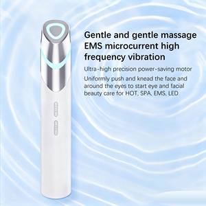 قلم ومدلك لاسلكي كهربائي لإزالة تجاعيد العين للهالات السوداء وشد الجلد مطاط بلاستيكي ABS من السيليكون - Product Image 6