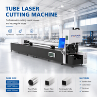 Mesin Pemotong Pipa Laser Serat Logam Baja Tahan Karat CNC Industri Otomatis 2000W Akurasi Presisi Tinggi 0.05mm