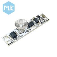 Module de commutation à capteur tactile capacitif MLK 12V 9-24V 30W 3A avec interrupteur à ressort et variateur LED pour éclairage LED de maison intelligente