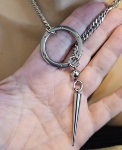 سلسلة الانزلاق ارتفاع المقود الوهق قلادة القلائد طوق التفاف قلادة نمط الحياة المجوهرات ، الأزواج المجوهرات - Product Image 3