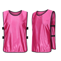 Wanmei Gilet d'entraînement de football personnalisé, T-shirt publicitaire, Cape de coiffure pour activités sportives, Tabliers économiques