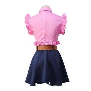 Disfraz de Cosplay de Elizabeth Liones de Los Siete Pecados Capitales, Conjunto de Camisa Rosa y Falda Azul Marino, Anime - Product Image 4
