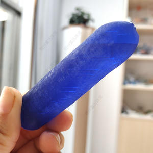 100g de Piedra Preciosa Sintética Sin Cortar, Materia Prima 114 #    Espinela Azul en Bruto para Cortar en Cuentas de Piedras Preciosas Sueltas - Product Image 6